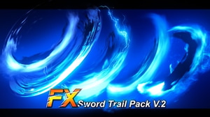 Animated Fiery Sword Slash Energy Effects, Elements Motion Graphics ft ...