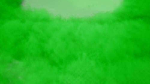 Explosion With Expanding Green Smoke Shockwave V5