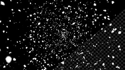 Snow Overlay Alpha Loop