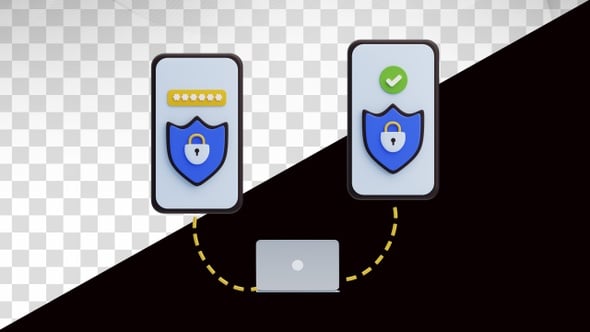 3D Animation of Network Security, Elements Motion Graphics ft. network ...