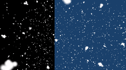 Winter Snow Falls 11