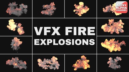 VFX Fire Explosions | Motion Graphics
