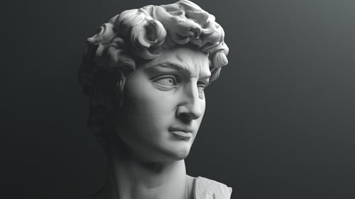 Michelangelo's David Sculpture / Statue / Bust