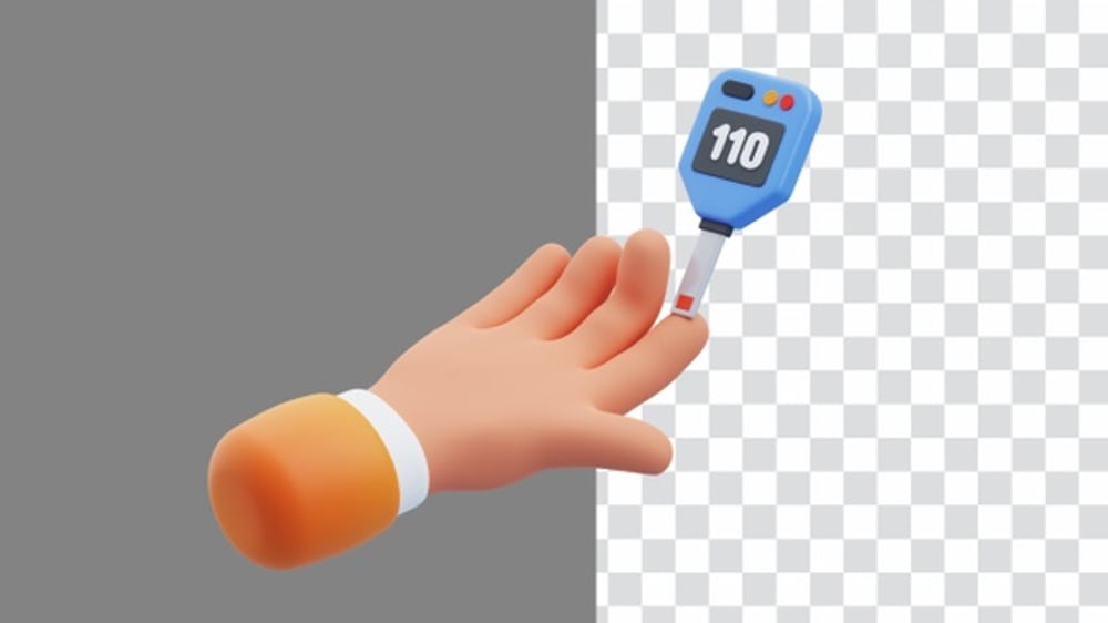 3D Animation of Seamless Blood Sugar Checking for Diabetes Treatment ...