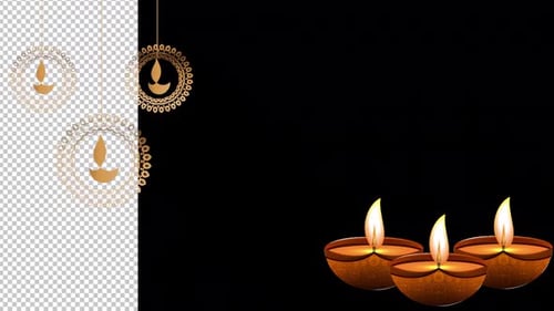 Deepavali Festival Alpha Channel