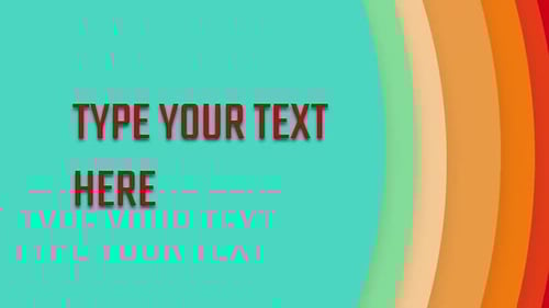 Abstract Circles Transition With Placeholder | UHD | 60fps