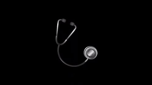 Stethoscope Animation 2D | Alpha Channel