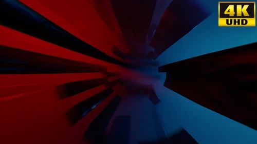 Geometric Tunnel Retro Video Vj Loops V1