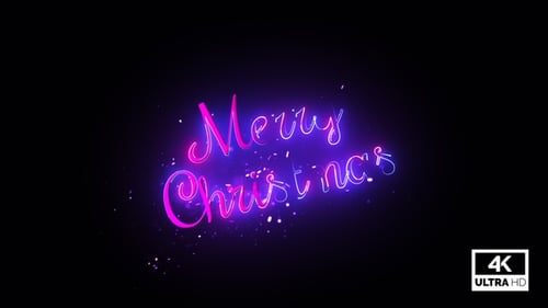 Animation textuelle Joyeux Noël