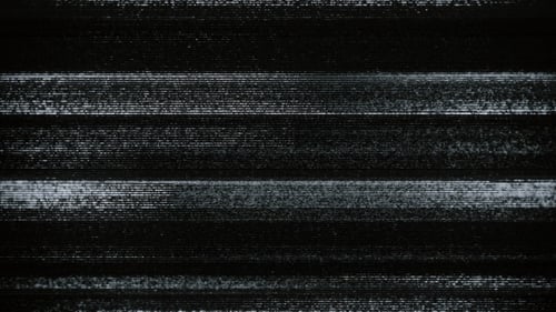 Analog Glitch TV Static Noise Effect