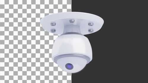 3D Animation of CCTV | Alpha Channel