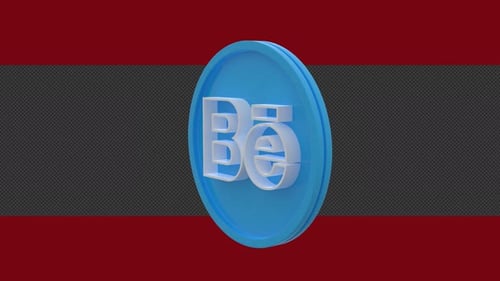 Behance Alpha logo animation
