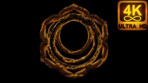 Svadhishthana Chakra: Water element energy center, associated with creativity, sexuality. Vj Loop