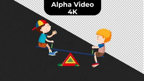 Children Playing - 4K