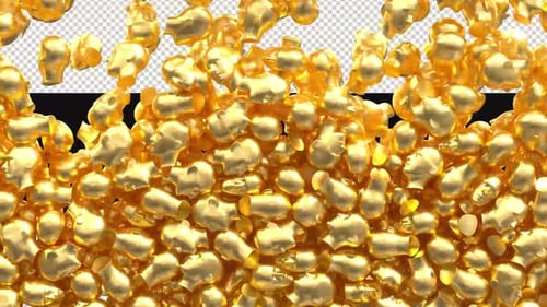 Transiciones 3D de Gold Heads