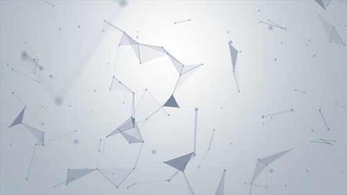 Abstract Geometric Network Connections Background Loop