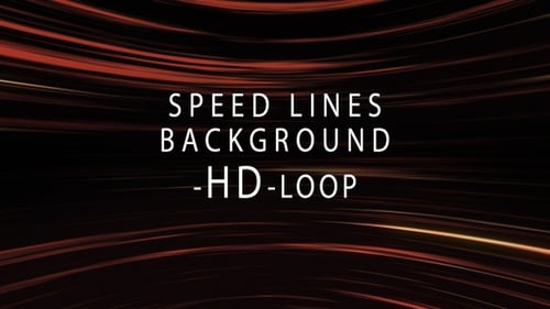 Abstract Speed Lines Tunnel Motion Background Loop