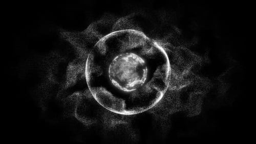 Atom Particle Waves 8K