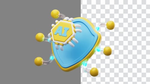 3D Animation of AI Protection