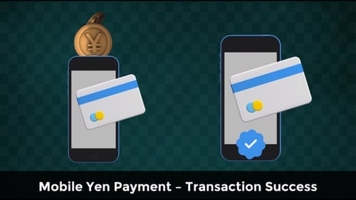 Mobile Yen Payment – Transaction Success