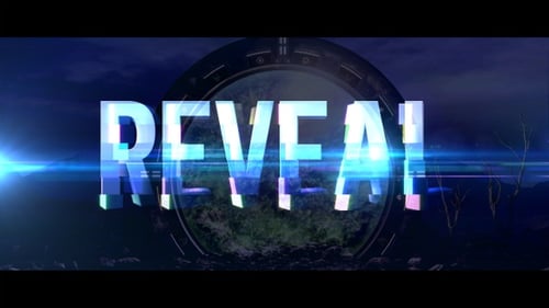 Sliced 3D Glitch Typography Kit Reveal