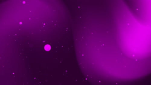 Abstract Fluid Purple and Magenta Background with Floating Particles