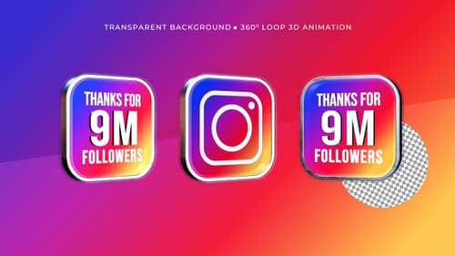 Thanks For 9M Followers Instagram