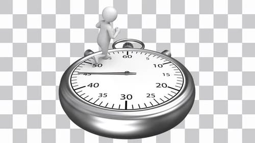 Stickman Race Against Time Loop