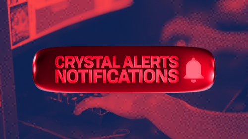Pack Of 12 Red Crystal Alerts Notifications On Alpha