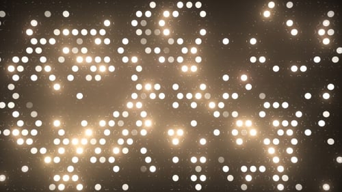 Abstract Flashing Light Grid Seamless Loop Background