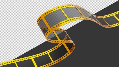 Tira de película 3D | Alpha Channel