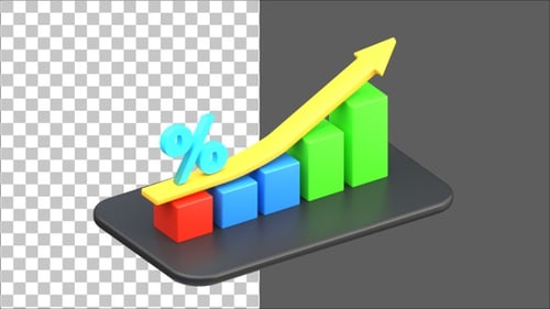 3D Interest Rate | Alpha Channel