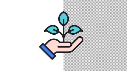 Go Green Animated Icon