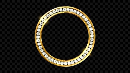 Diamond Round Frame