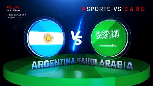 Sports VS Card/Argentina vs Saudi Arabia