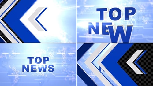 Top News Transition Blue
