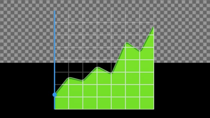 3D Graph Animated Increase, Backgrounds Motion Graphics ft. green graph ...