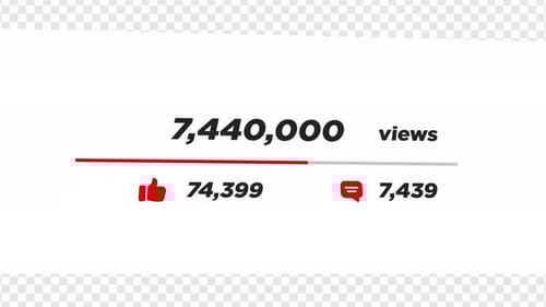 Compteur de vues vidéo Alpha