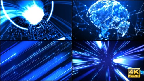 Technologie-Hintergrundpaket