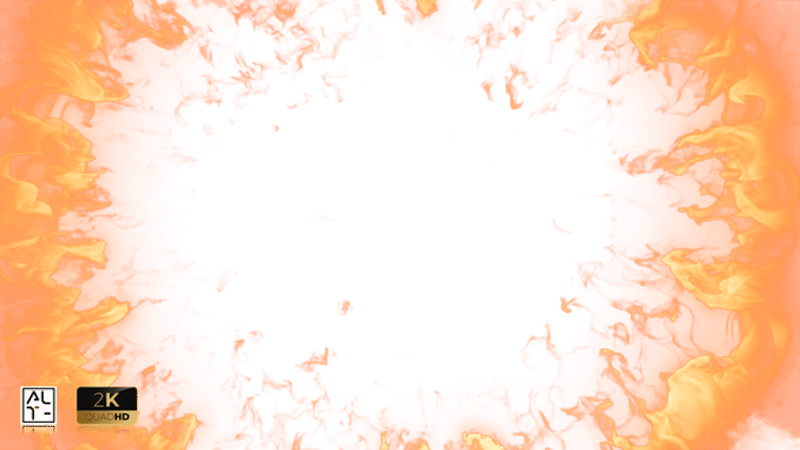 Dynamic Fiery Smoke Circle Transition Reveal, Transitions Motion ...