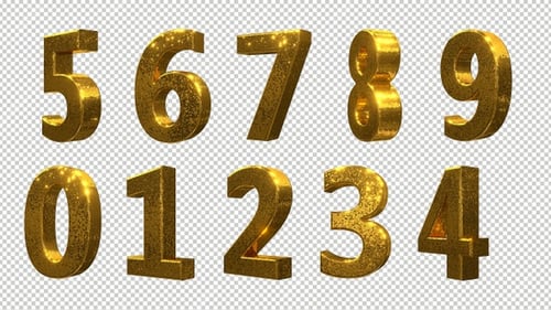 3d Gold Loop Numbers