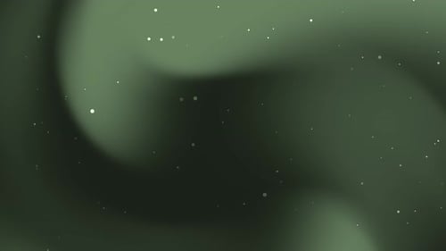 Dark Greengradient Background With Particle