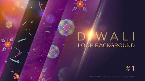 Diwali Loop Background 1