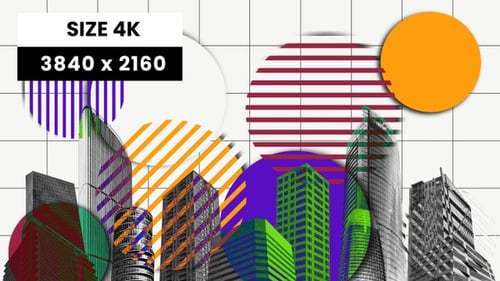 City Pop Background 01 4K