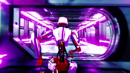 Scifi Robot - Vj Loop 4