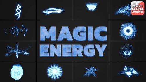 Magic Energy Elements | Motion Graphics