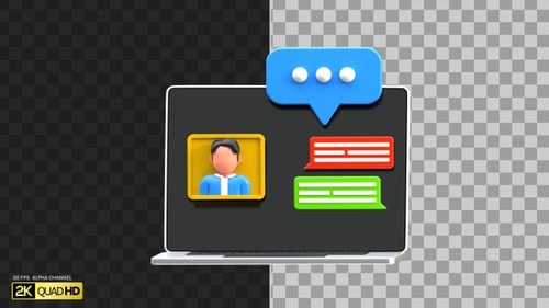 Tecnología de comunicación empresarial 3D | Alpha Channel