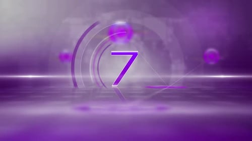 Dynamic New Year Countdown and Title Reveal