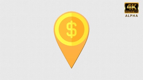 Money Map Pin Location