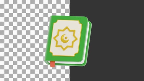 3D Animation of Quran | Alpha Channel